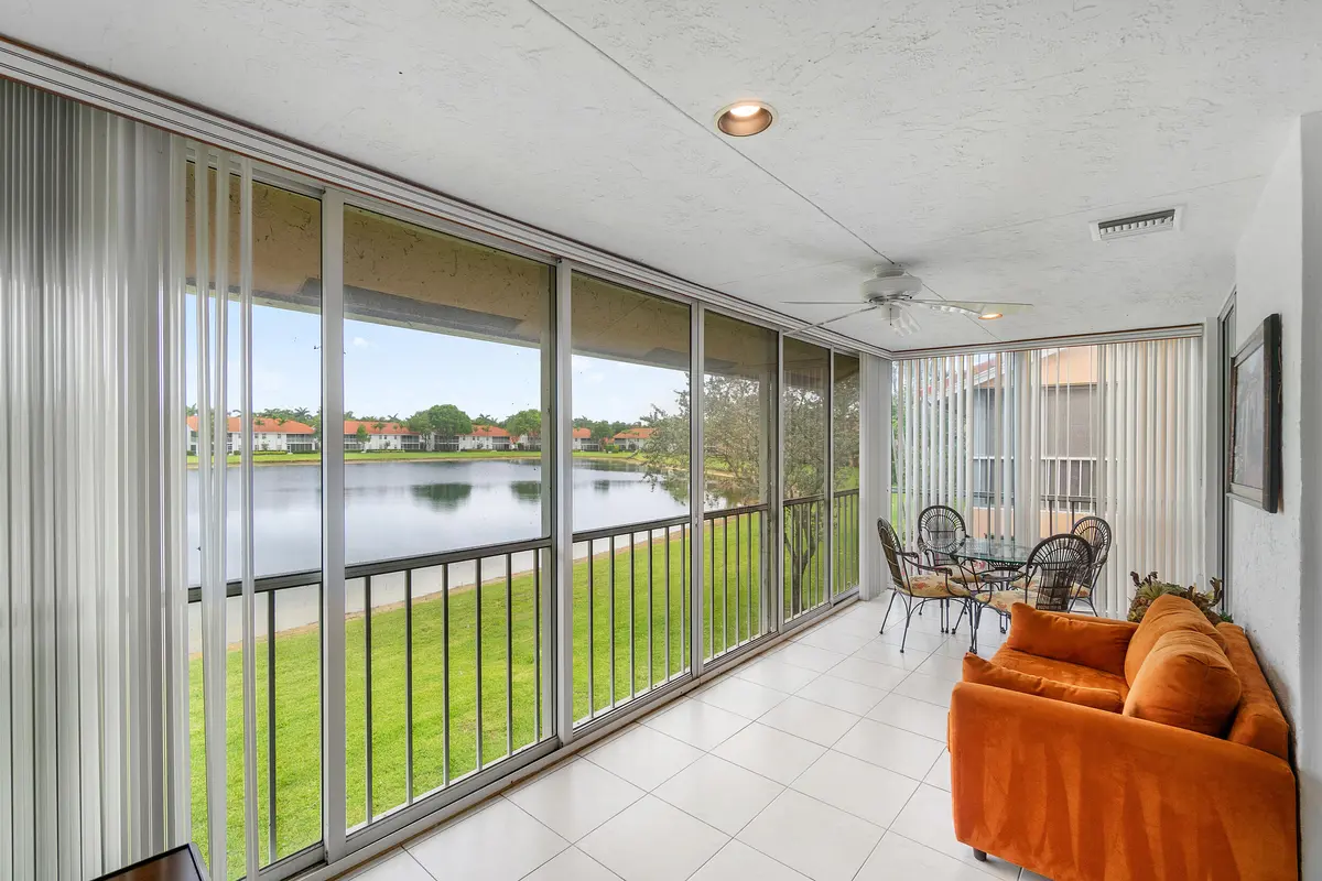 Patio at 9829 Seacrest Circle 202, Boynton Beach