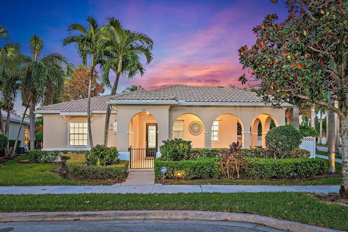 Front View at 119 San Remo Drive, Jupiter
