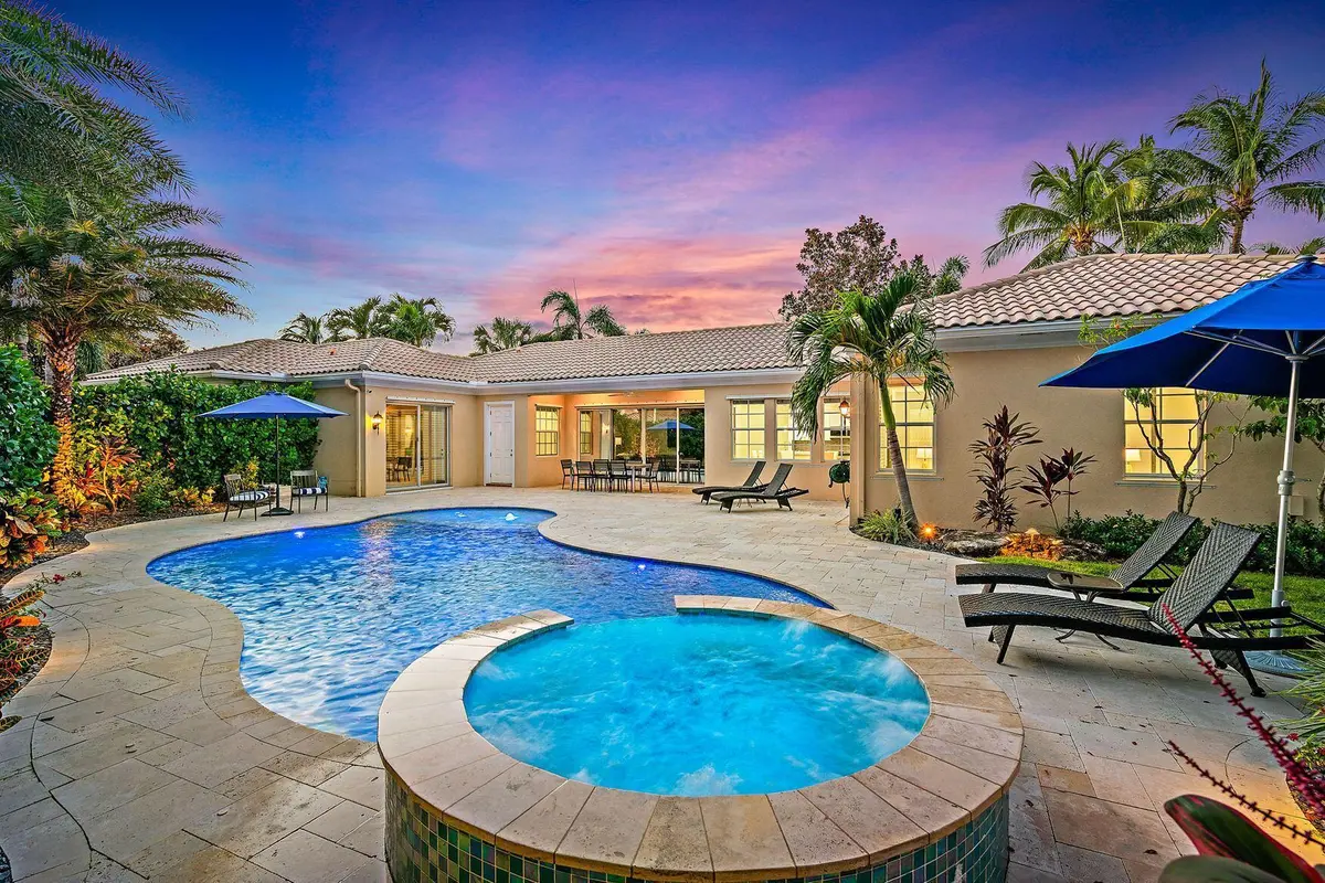 Back View at 119 San Remo Drive, Jupiter