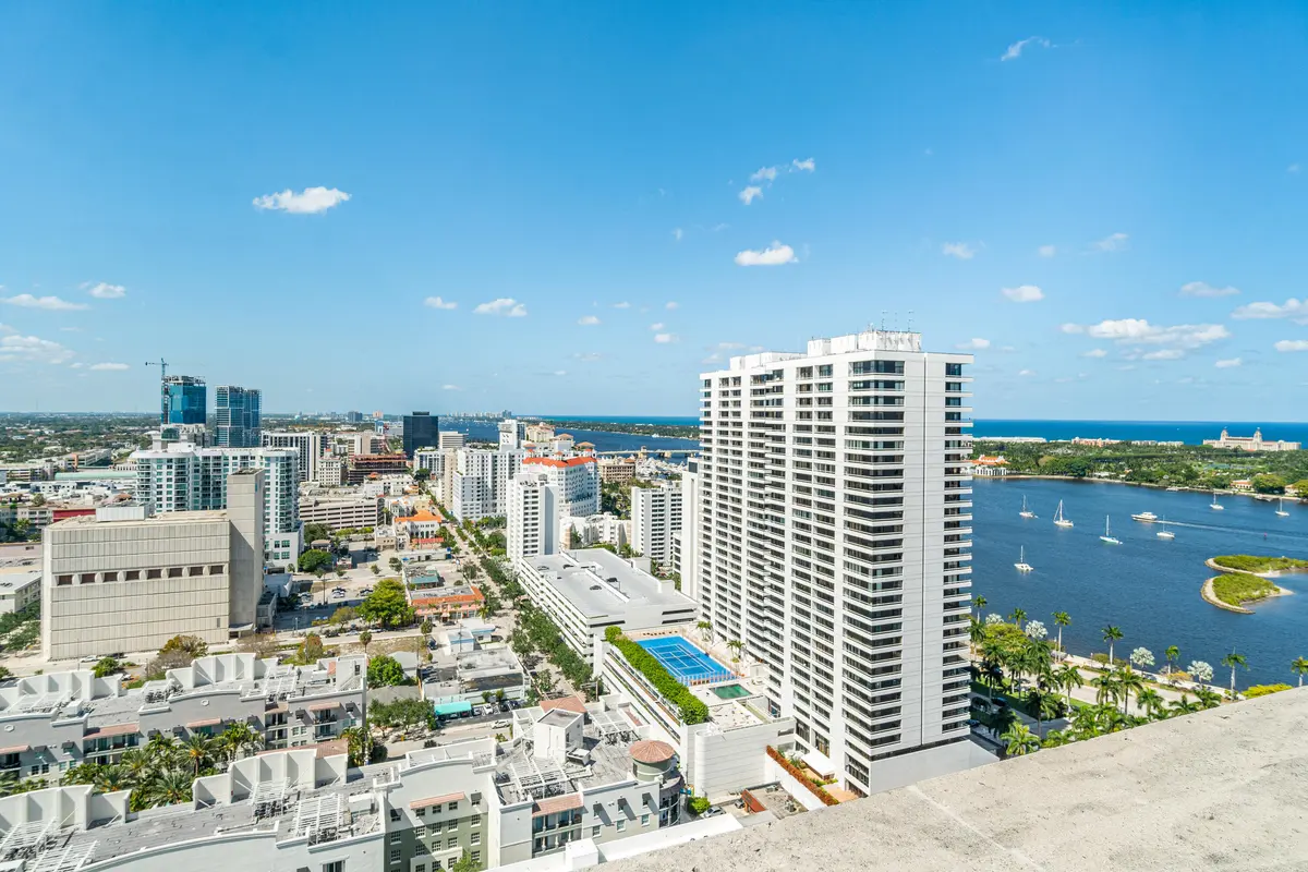 Views from NW Corner at 701 S Olive Avenue 820, West Palm Beach