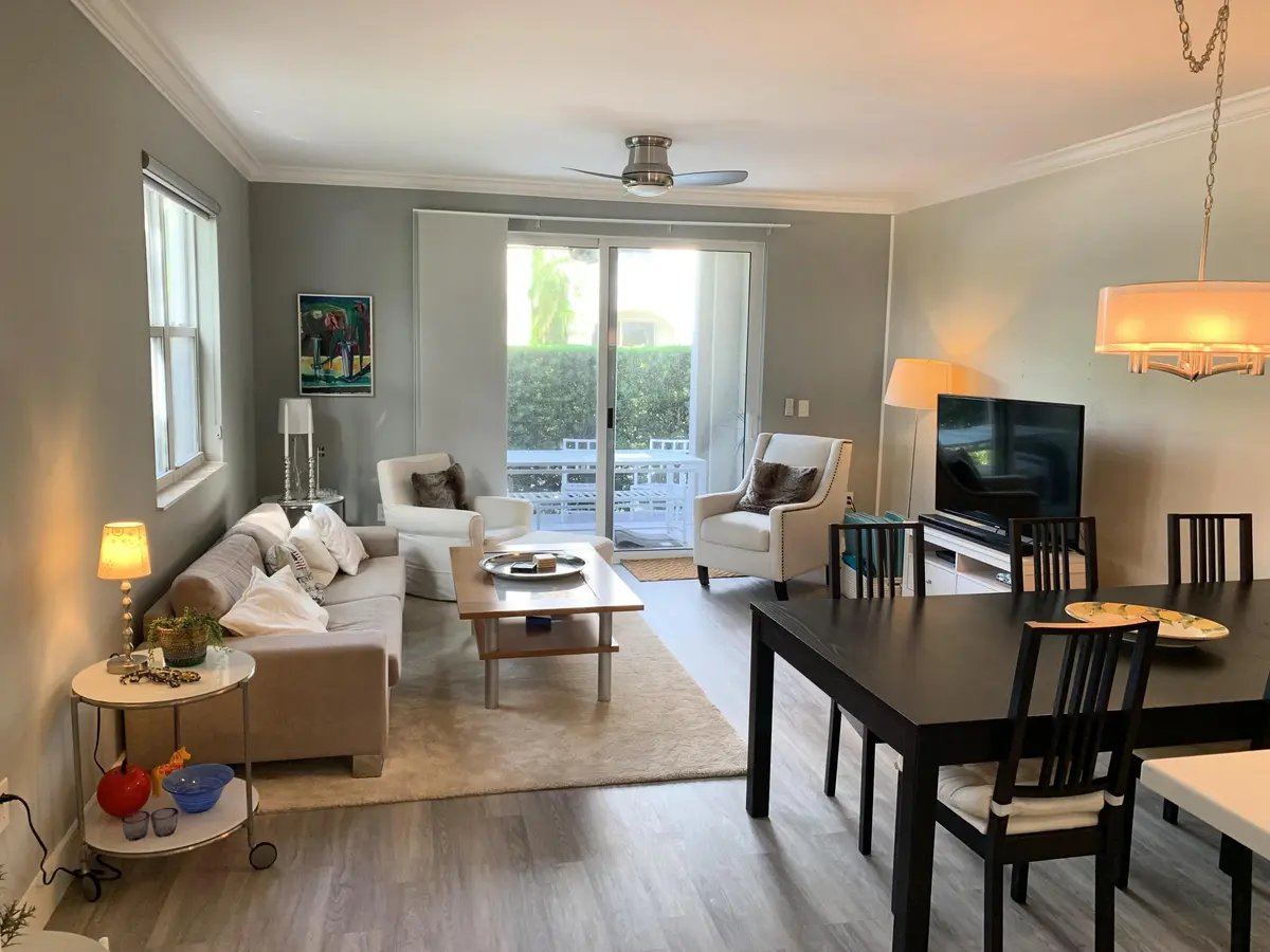 Living Room at 3604 S Ocean Boulevard 101, Highland Beach