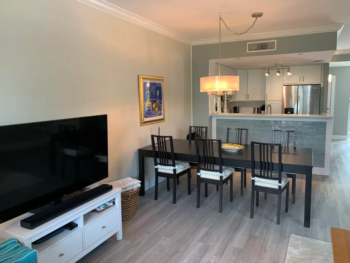 Dining area at 3604 S Ocean Boulevard 101, Highland Beach