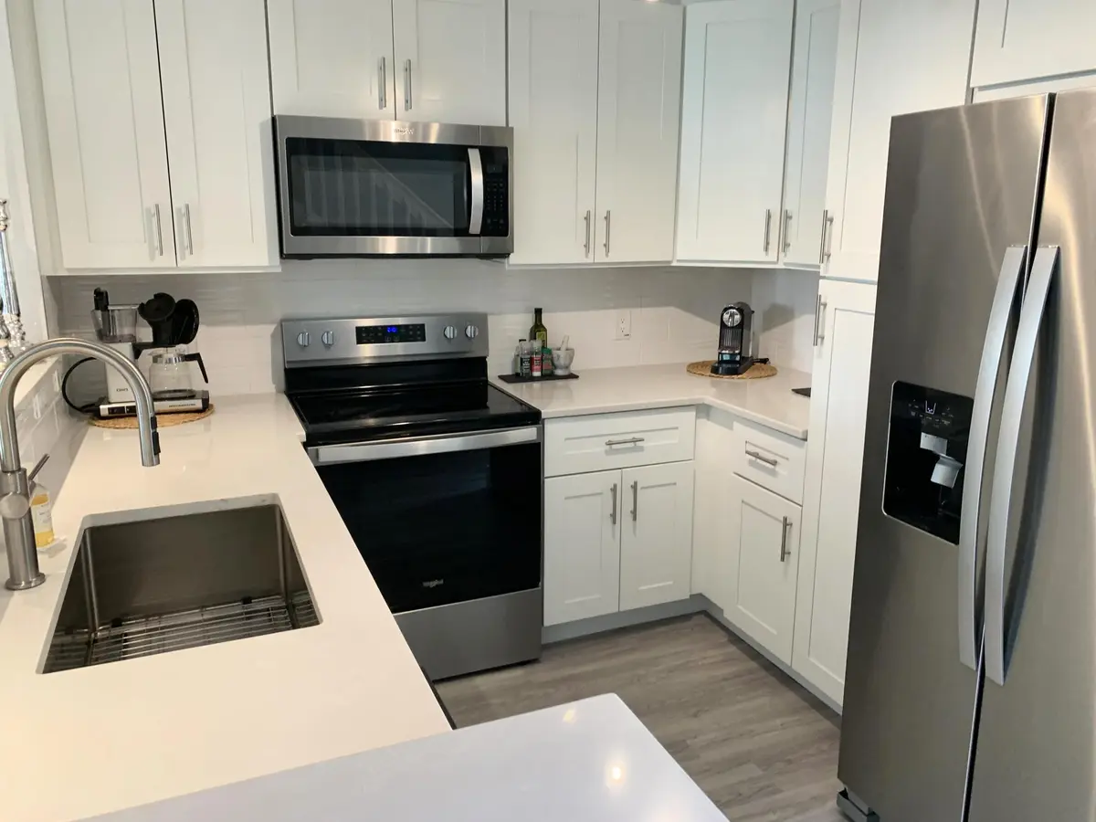 Kitchen at 3604 S Ocean Boulevard 101, Highland Beach