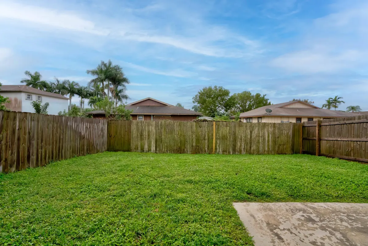 Backyard at 4698 Arthur Street, Palm Beach Gardens