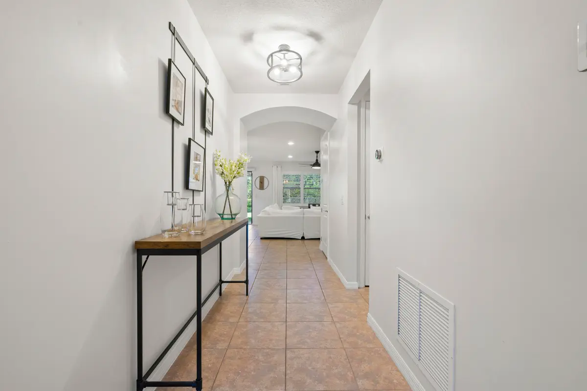 Hall to Great Room at 560 SE Monet Drive, Port St. Lucie
