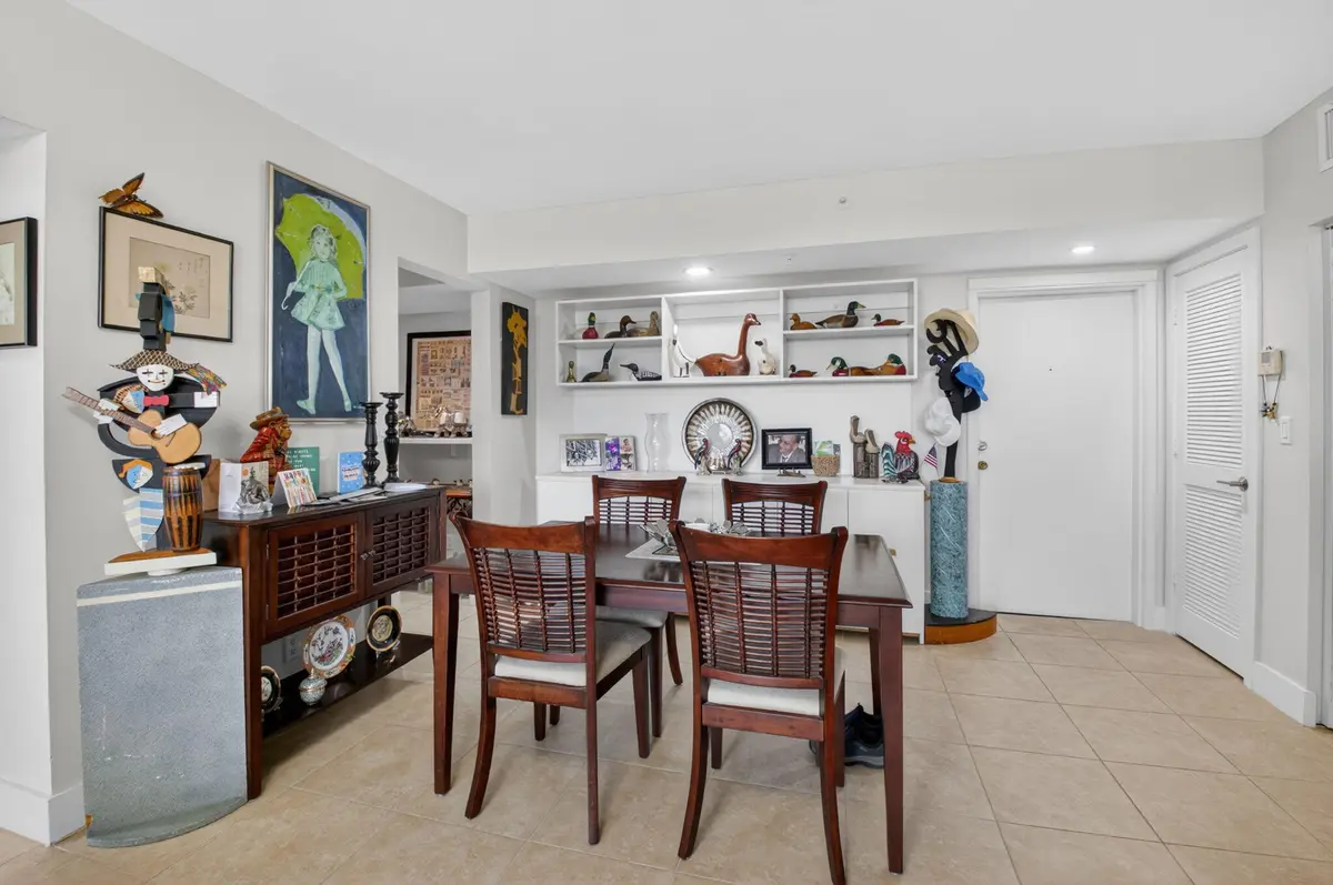 Dining Area at 7786 Lakeside Boulevard 653, Boca Raton