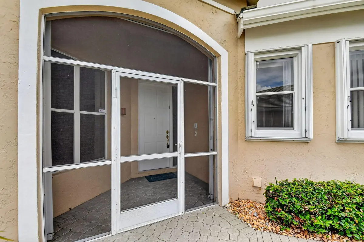 front covered & Screened patio at 7760 Carrington Court, Boynton Beach