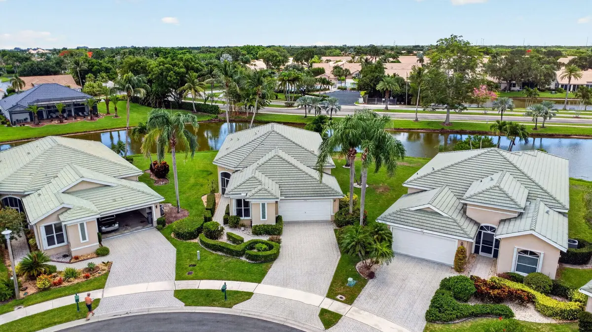 exterior front at 7760 Carrington Court, Boynton Beach