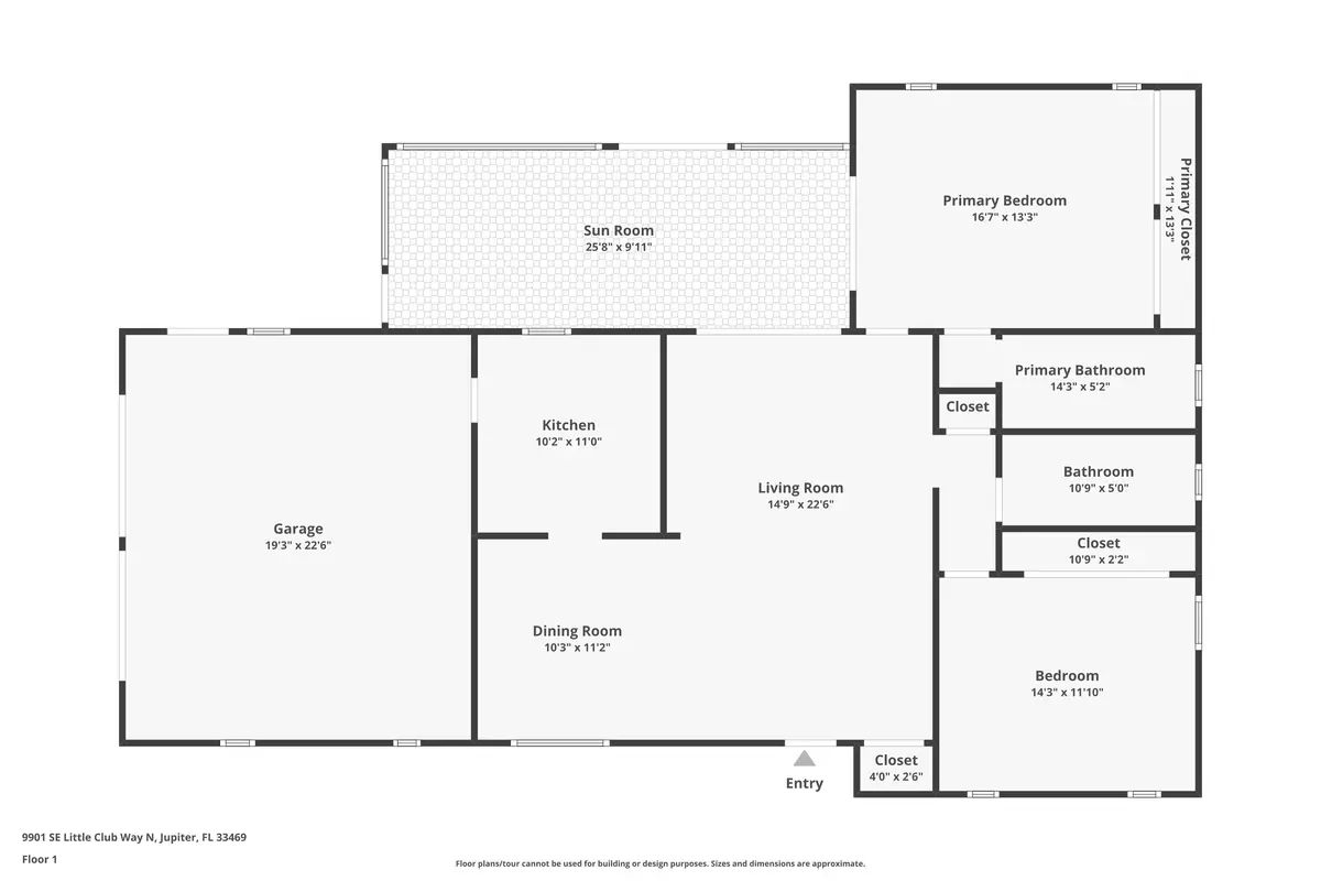 Floor Plan 9901 Little Club at 9901 SE Little Club Way, Tequesta