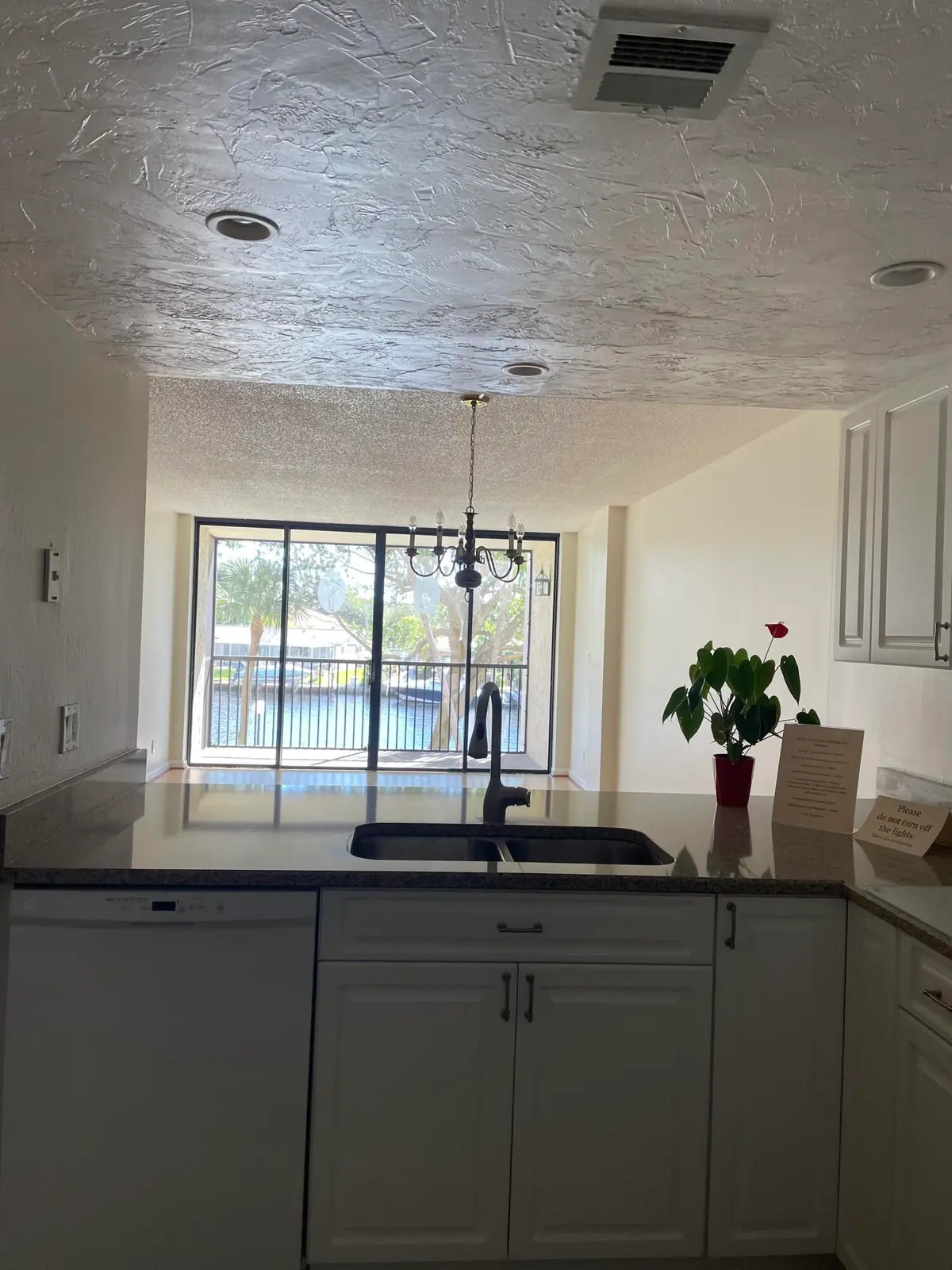 living area at 14 Royal Palm Way 204, Boca Raton