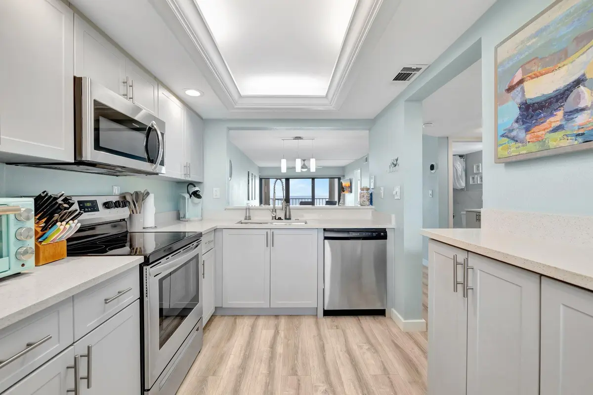 Kitchen 3 at 10310 S Ocean Drive 305, Jensen Beach