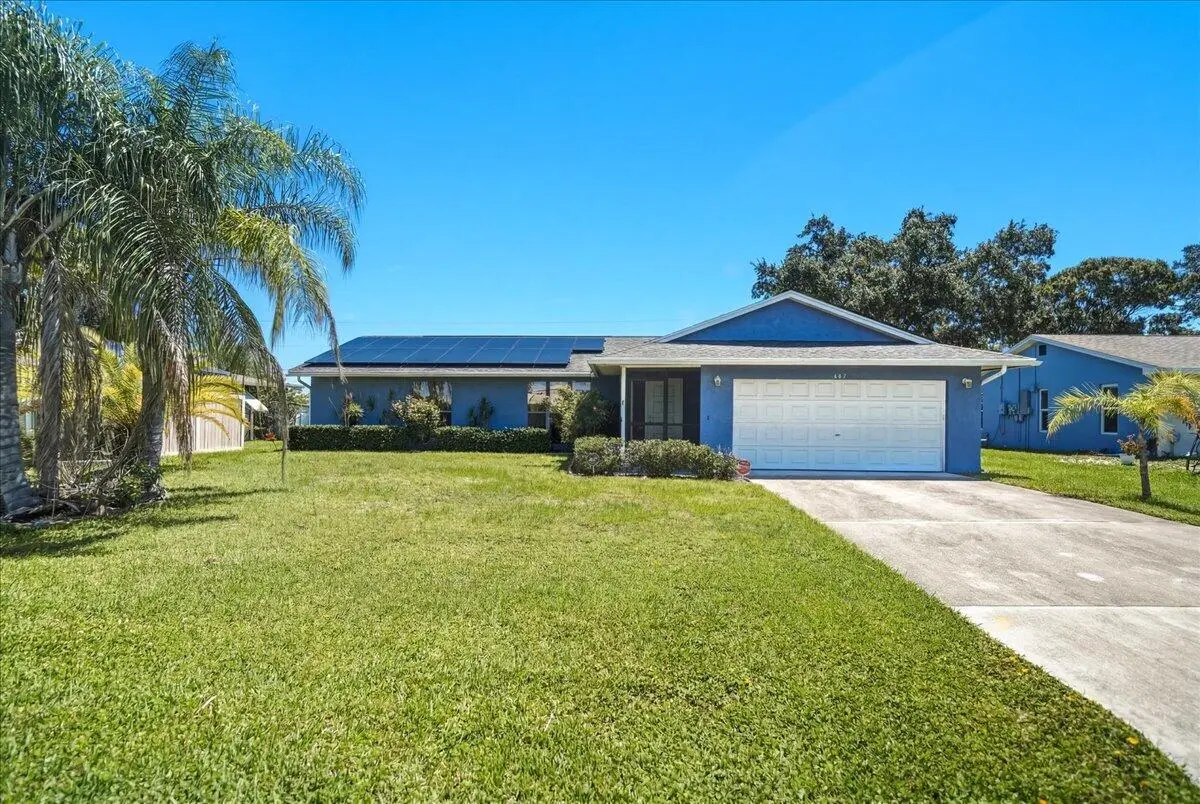 Exterior Front at 465 SE Asbury Lane, Port St. Lucie
