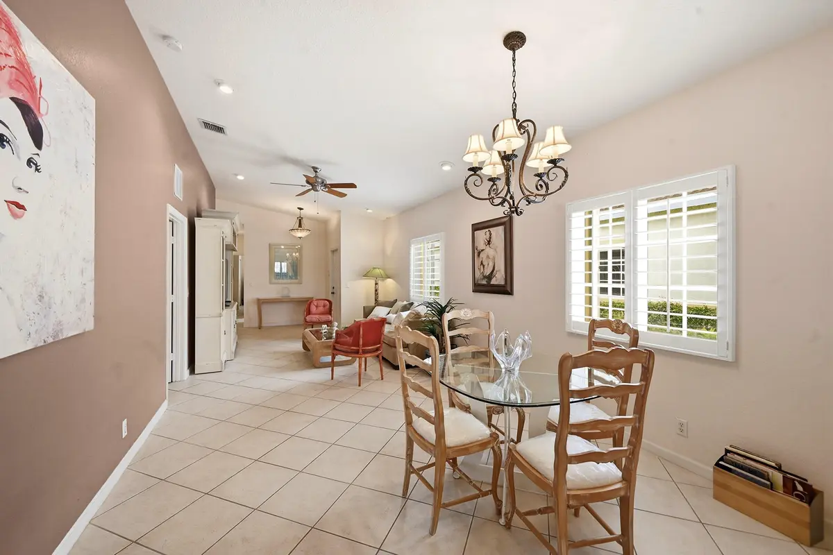 Dining Room at 2340 Windjammer Way, West Palm Beach