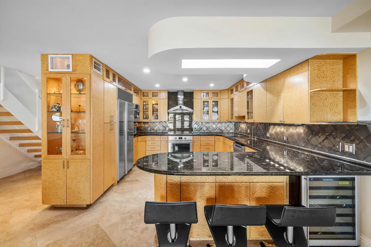 4 - Open Kitchen at 1005 Bel Air Drive 5, Highland Beach