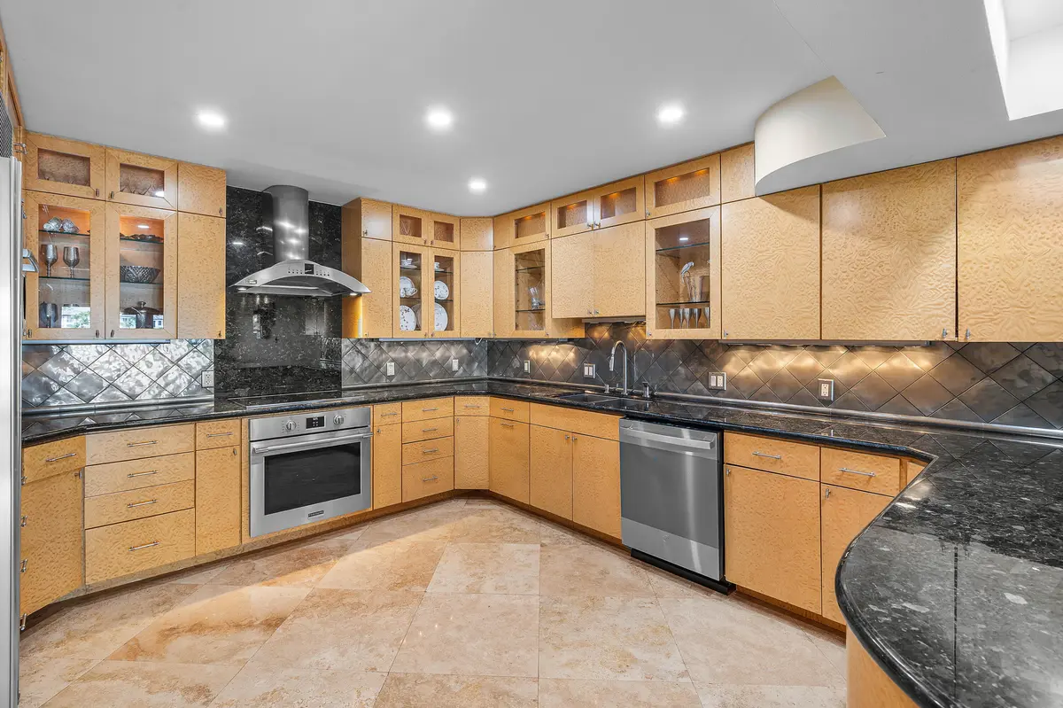 6 - Kitchen at 1005 Bel Air Drive 5, Highland Beach