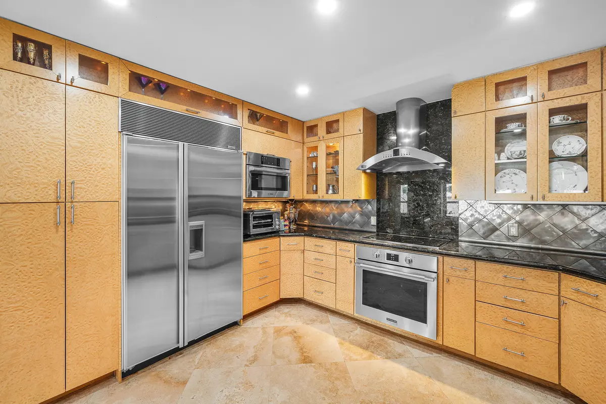 7 - Kitchen at 1005 Bel Air Drive 5, Highland Beach