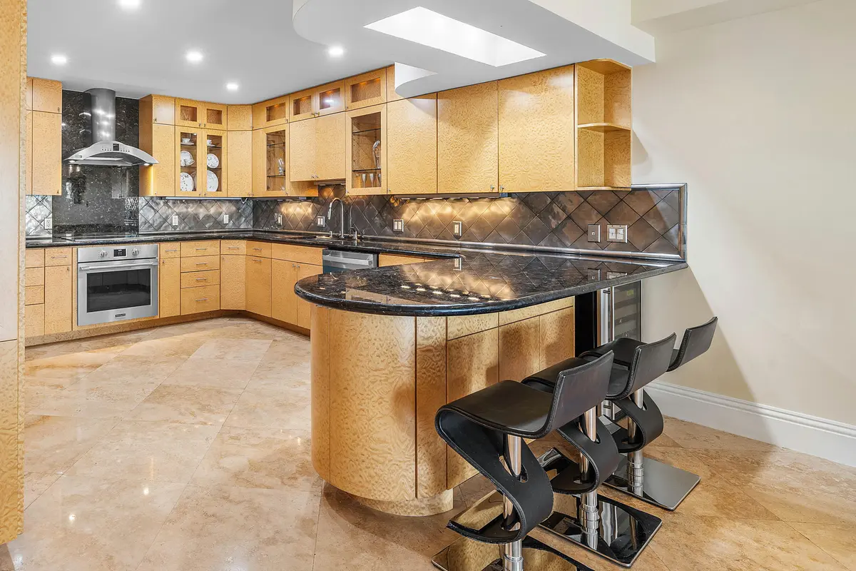 8 - Breakfast Bar at 1005 Bel Air Drive 5, Highland Beach