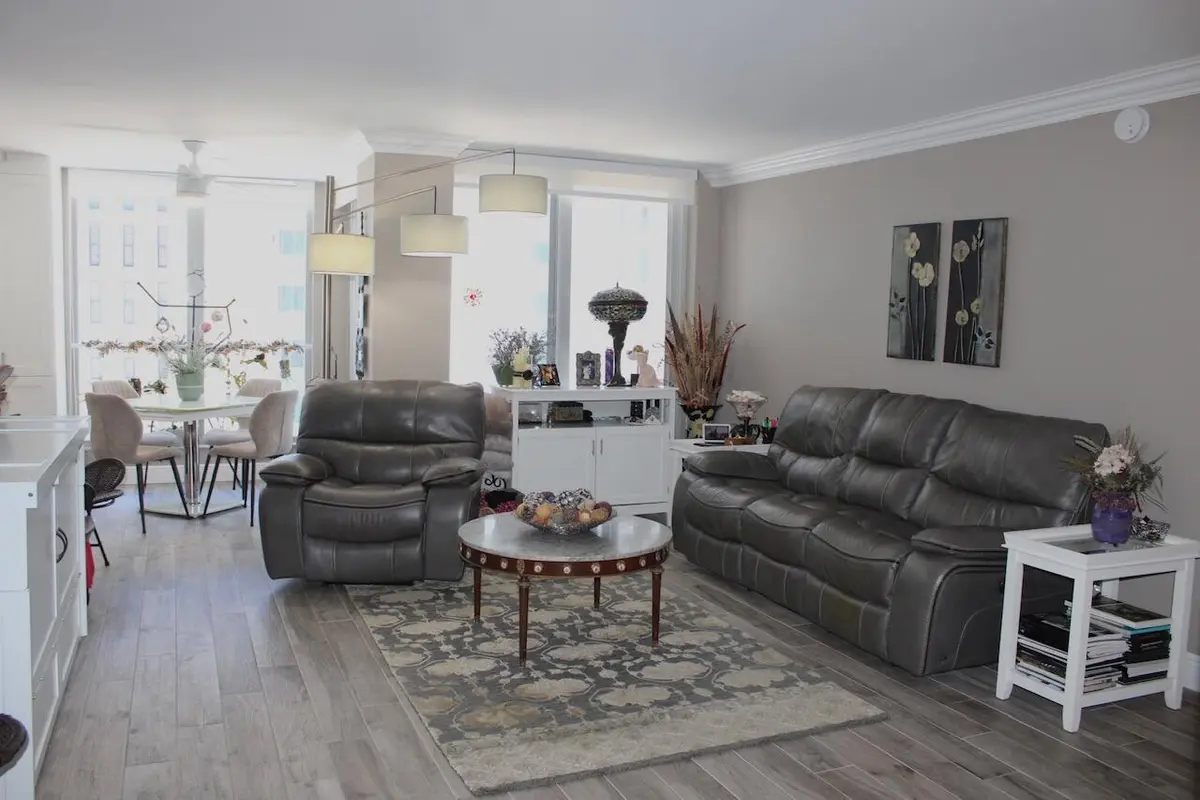 Living Area at 1010 S Ocean Boulevard 1214, Pompano Beach
