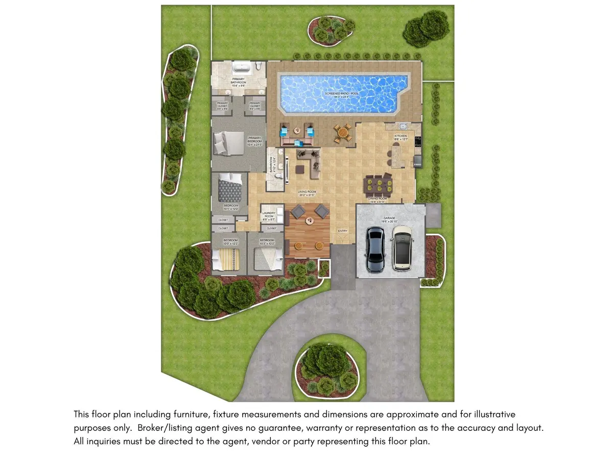 Floor Plan at 5375 NW 65th Terrace, Coral Springs