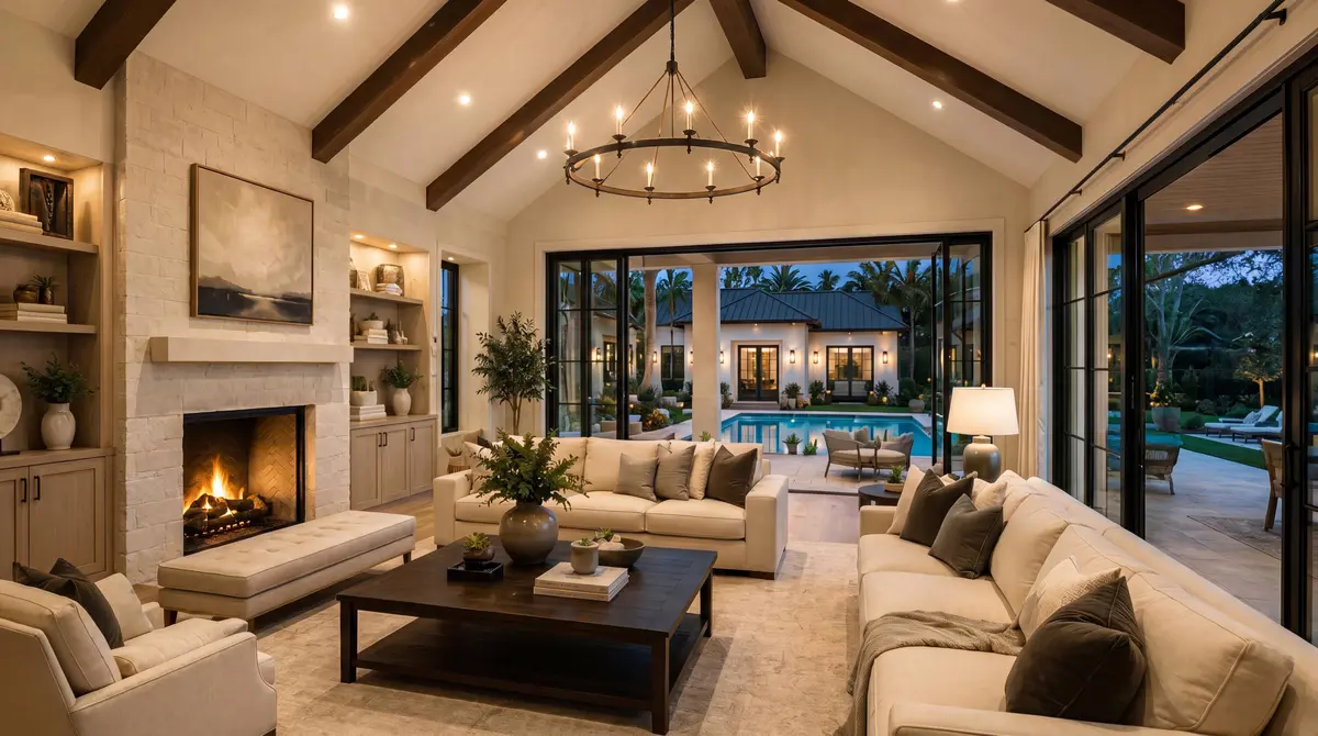 Living Room Renders at 4000 NW 74th Street, Coconut Creek