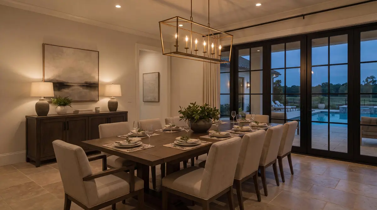 Dining Room Renders at 4000 NW 74th Street, Coconut Creek