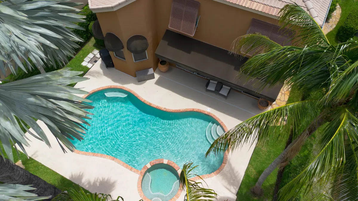 pool at 2060 Reston Circle, Royal Palm Beach