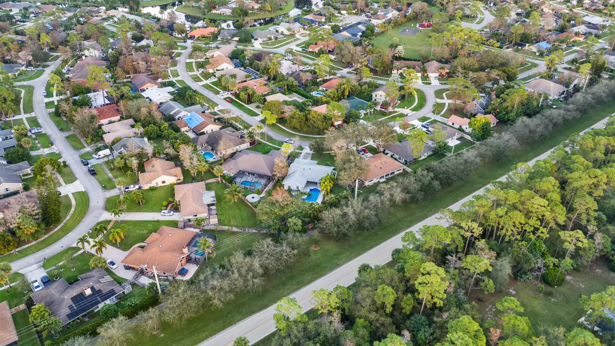 Aerial at 911 Citrus Place, Wellington