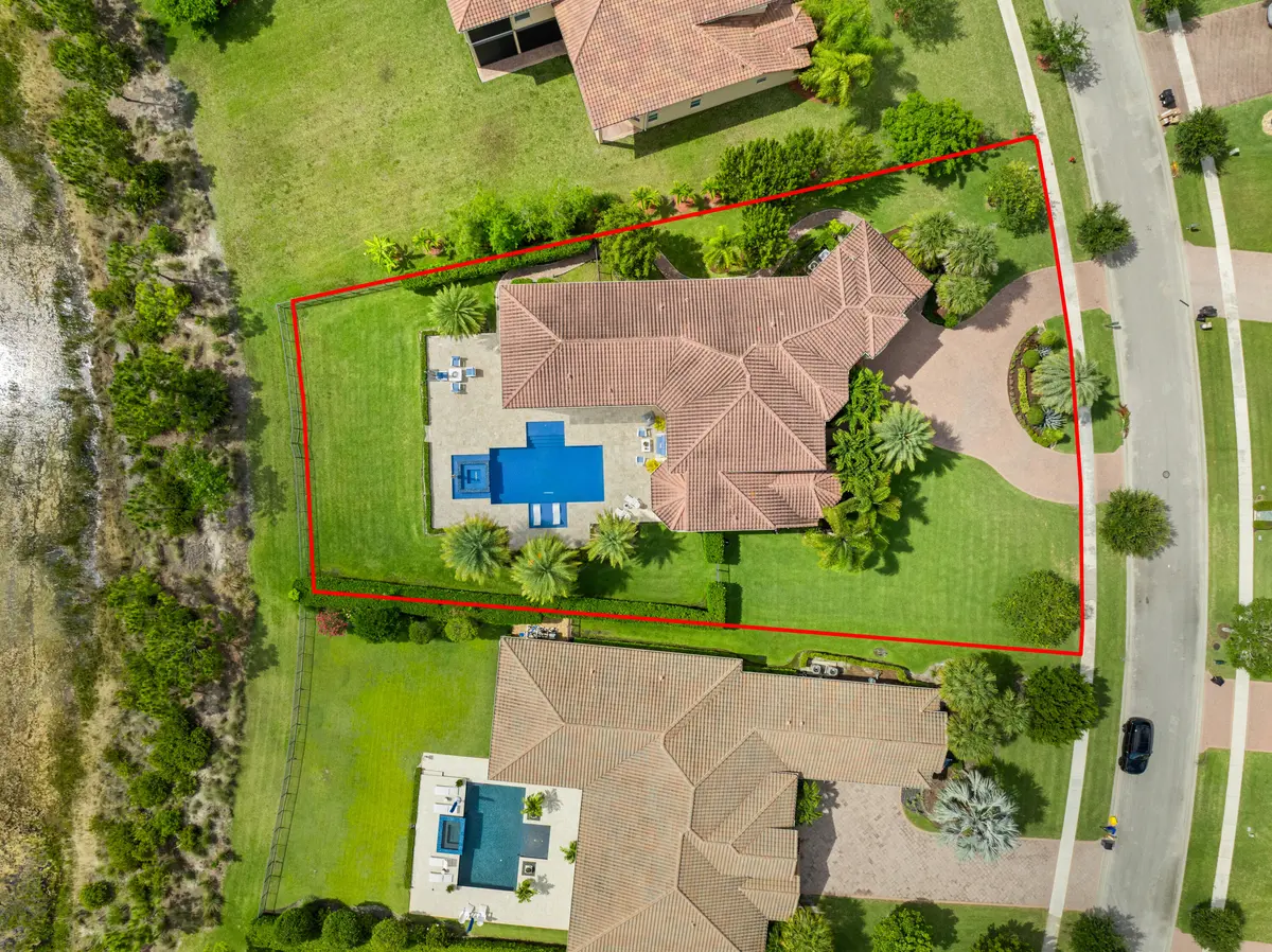 Aerial at 7727 Maywood Crest Drive, Palm Beach Gardens
