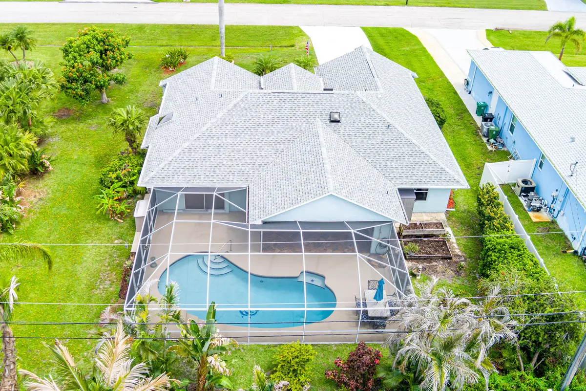Back ariel at 3398 SE East Snow Road, Port St. Lucie