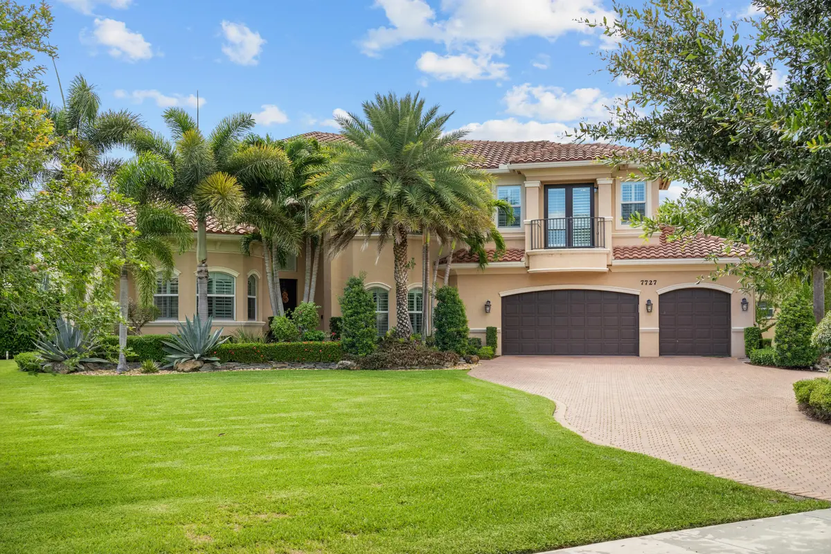 Front exterior at 7727 Maywood Crest Drive, Palm Beach Gardens