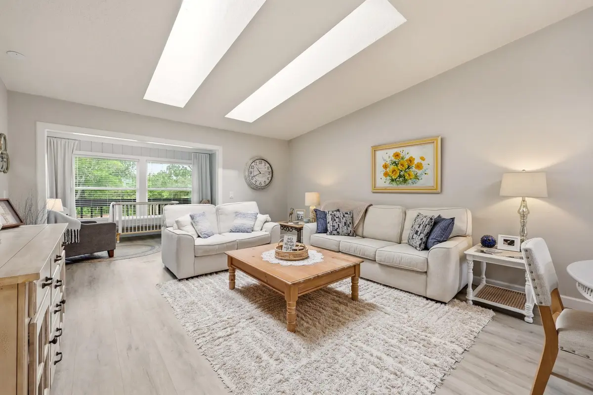 Living Room at 8227 SE Croft Circle K-7, Hobe Sound