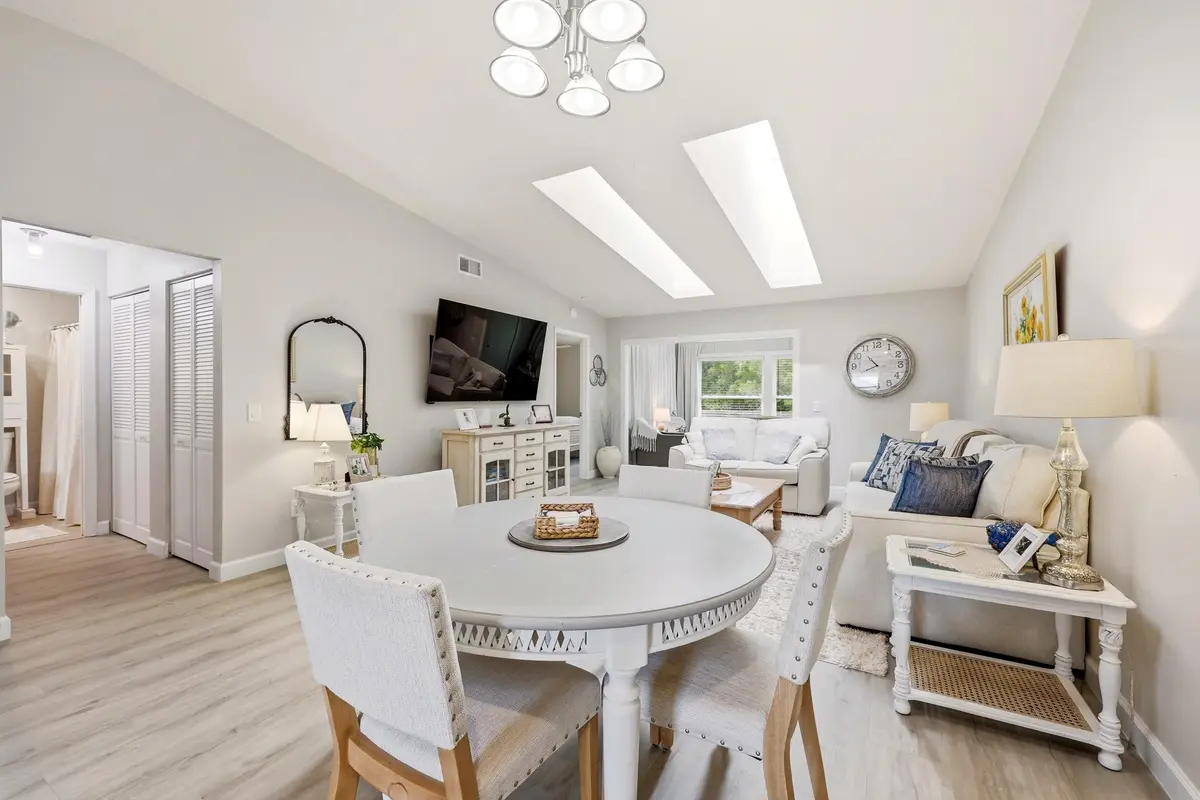 Dining Space at 8227 SE Croft Circle K-7, Hobe Sound