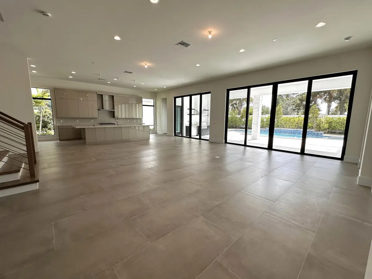 Lot 5 Great Room Dining and Kitchen at 9116 Coral Isles Circle {lot #05}, Palm Beach Gardens