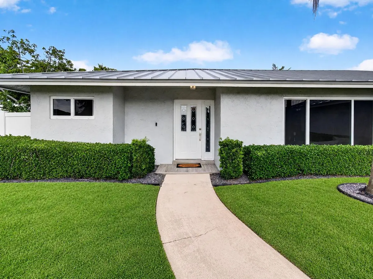 Front Entryway at 17773 Maplewood Drive, Boca Raton