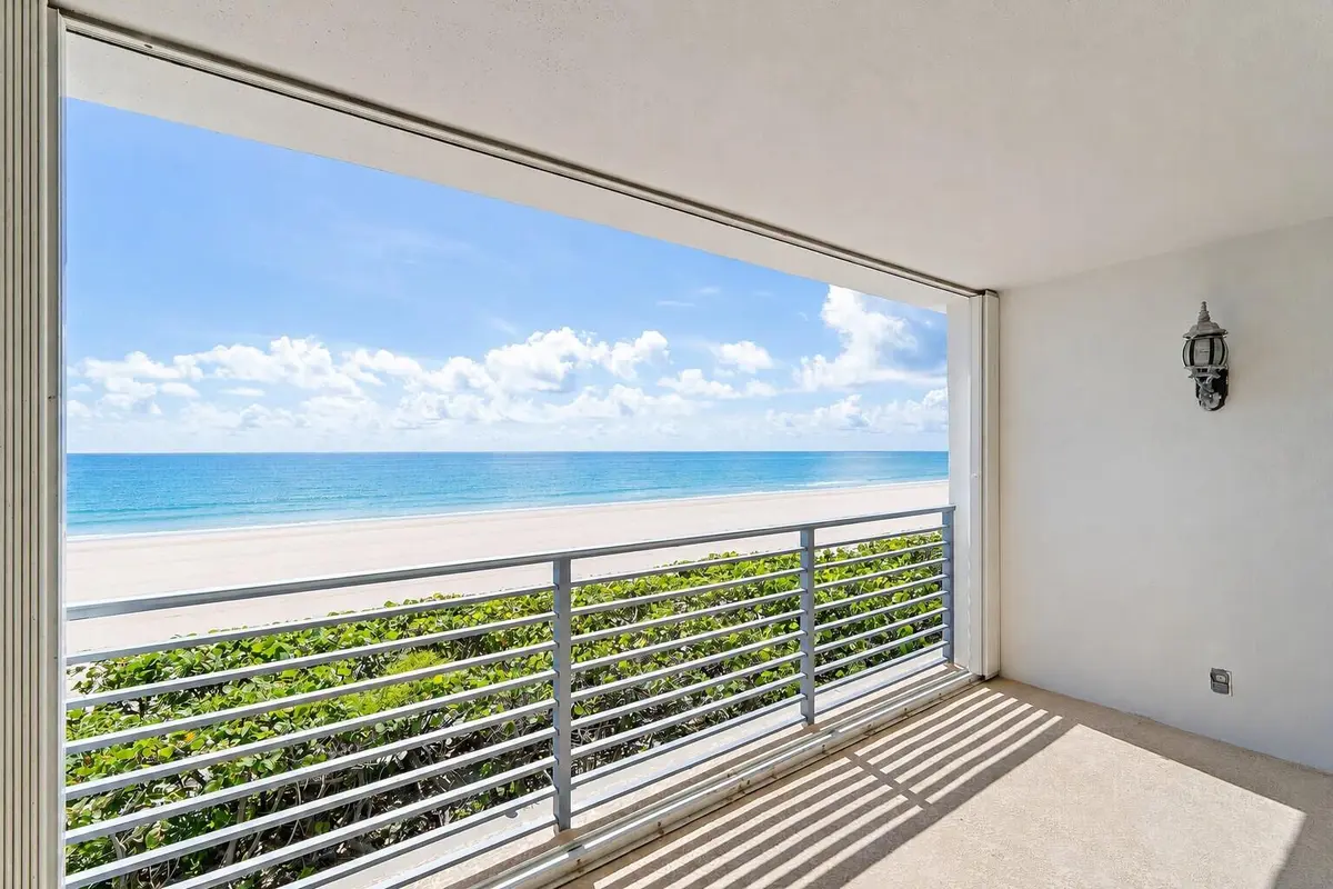Patio View at 900 Ocean Drive 106, Juno Beach