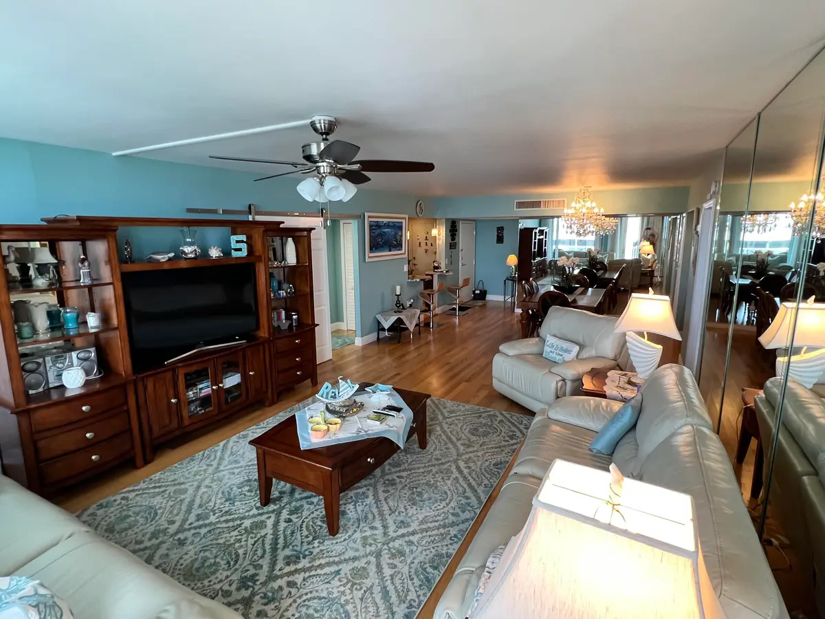 Living Room at 3450 S Ocean Boulevard Boulevard 701, Palm Beach