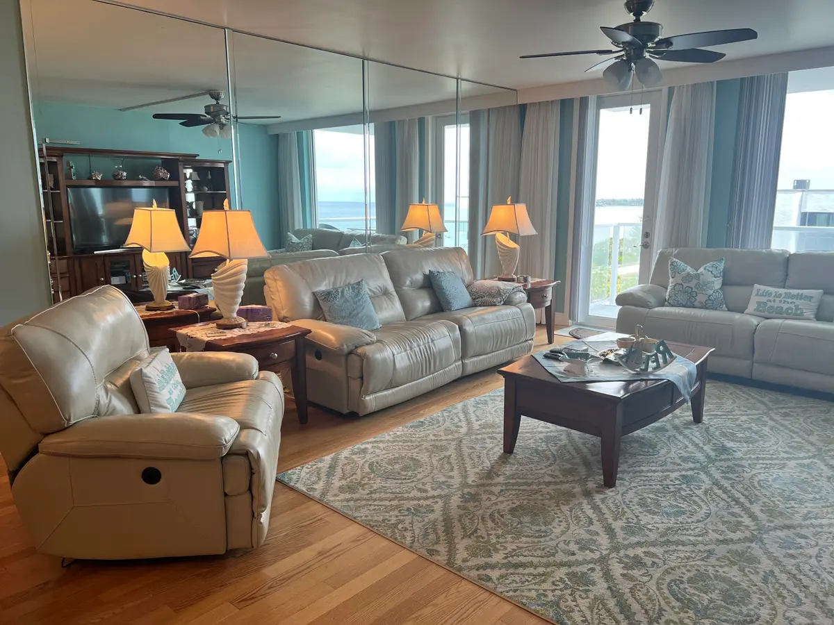 Living Room at 3450 S Ocean Boulevard Boulevard 701, Palm Beach
