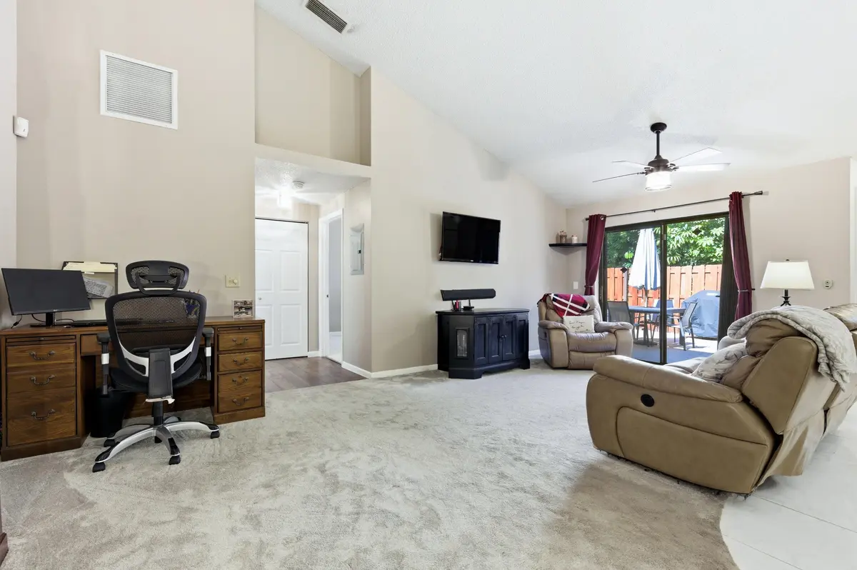 LIVING ROOM at 4353 Woodstock Drive B, West Palm Beach