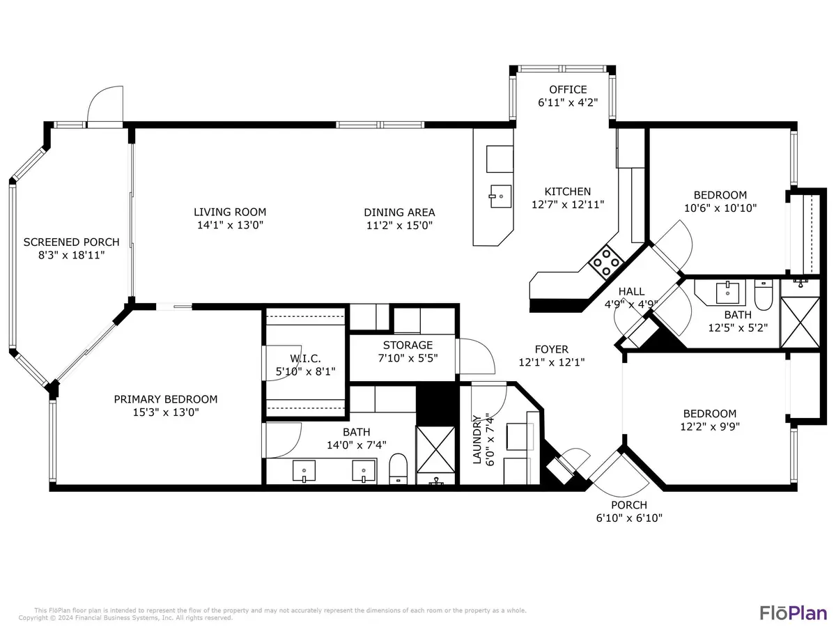 Floor Plan at 515 Bay Colony Drive, Juno Beach