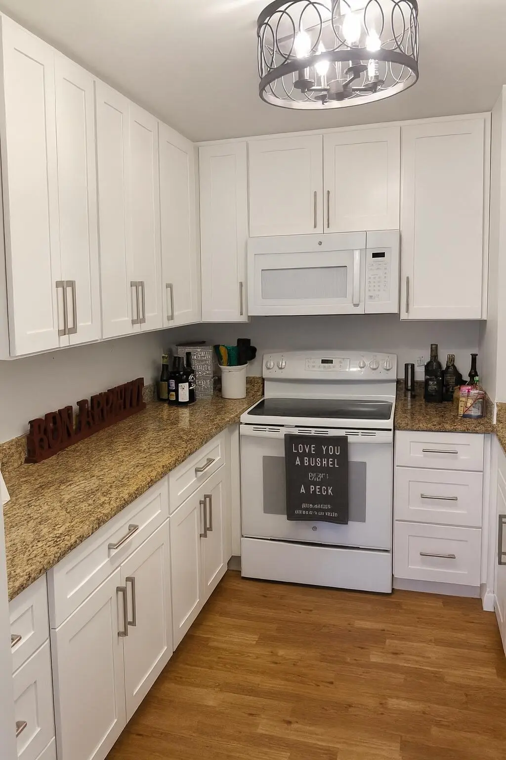 kitchen at 5600 N Flagler Drive Unit 1608, West Palm Beach