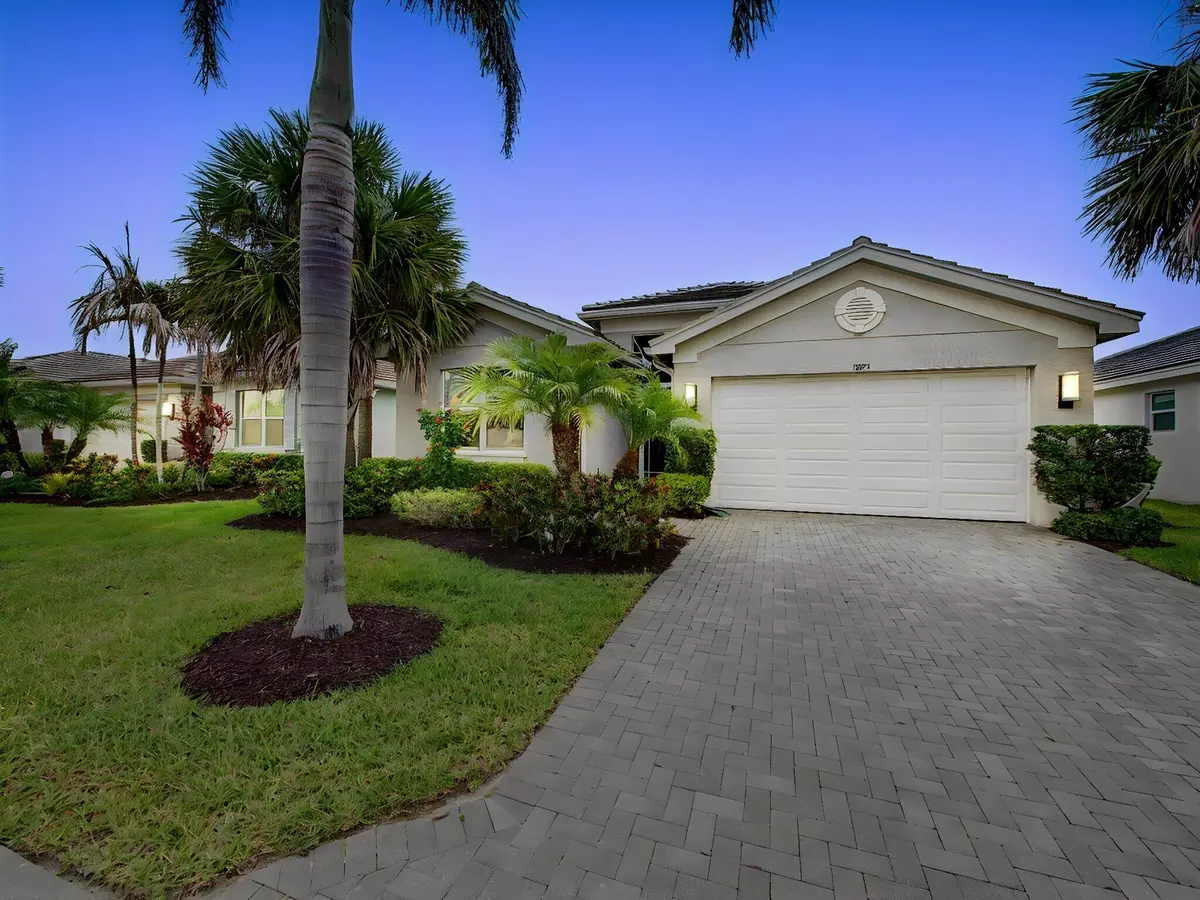 Front Exterior Night Shot at 11875 SW Jasper Lake Way, Port St. Lucie