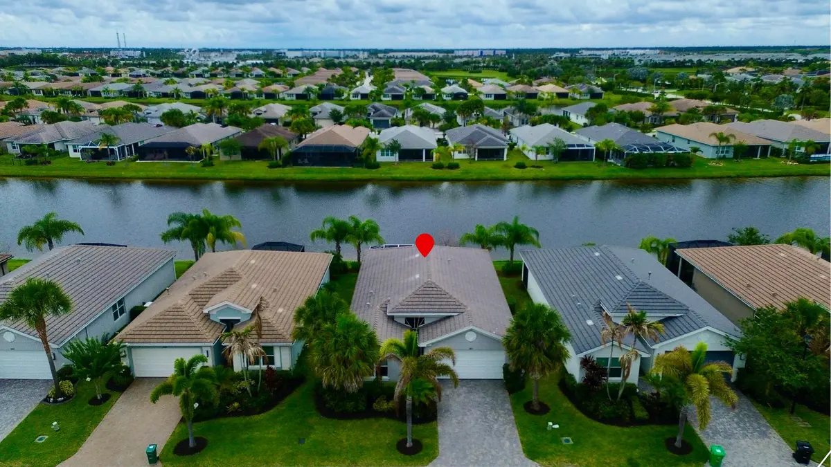 Aerial Front at 11875 SW Jasper Lake Way, Port St. Lucie
