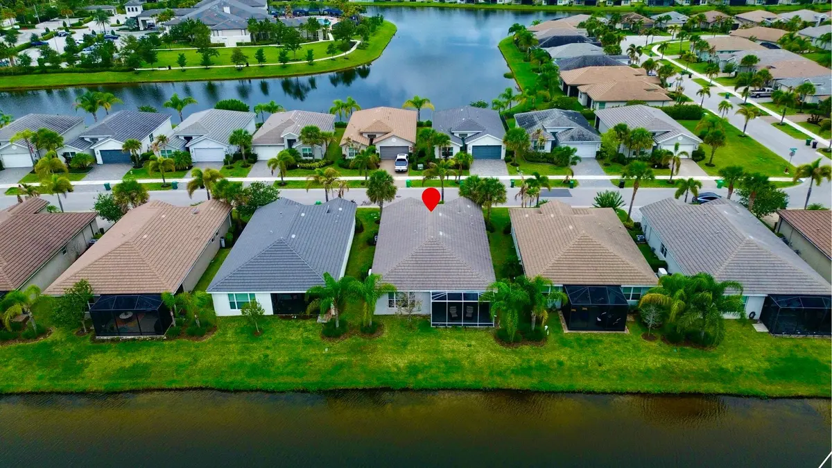 Aerial Rear at 11875 SW Jasper Lake Way, Port St. Lucie