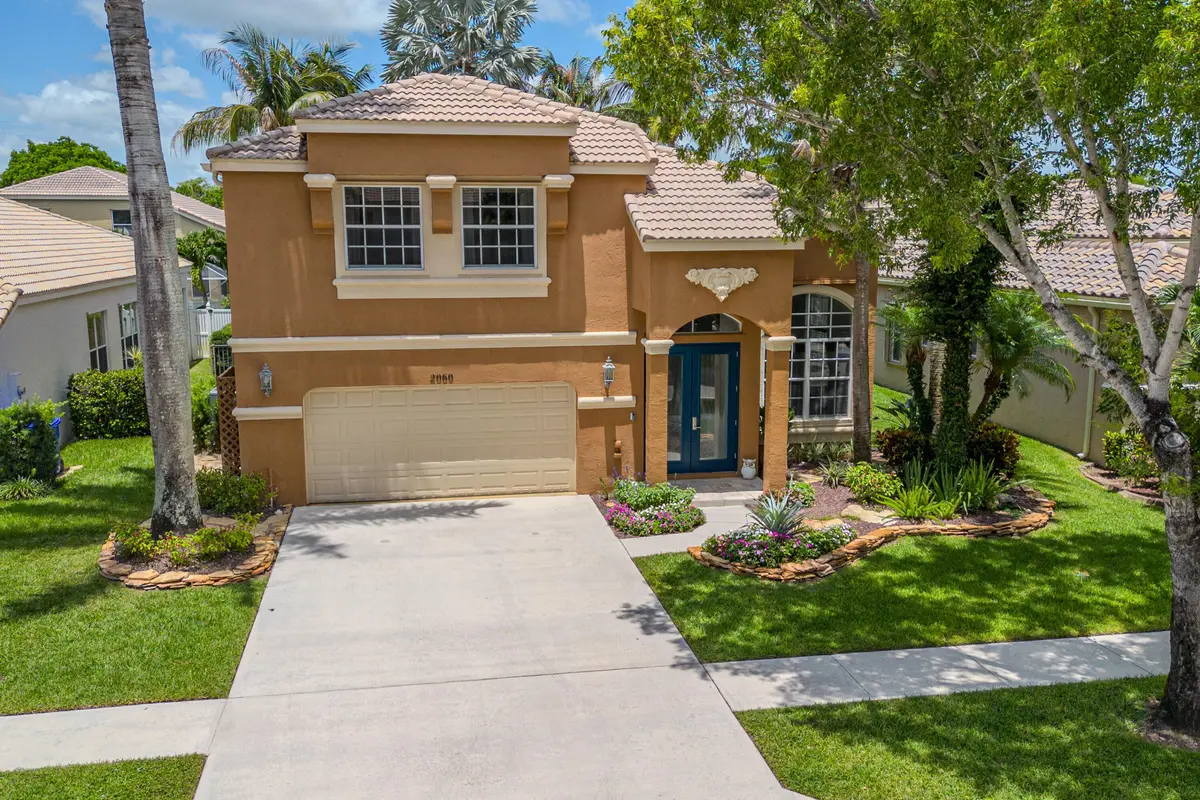 front at 2060 Reston Circle, Royal Palm Beach