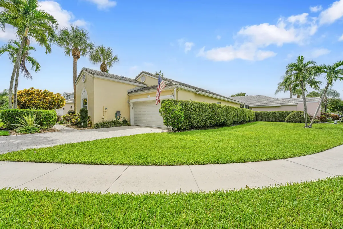 Front of the home at 7917 Travlers Tree Drive, Boca Raton