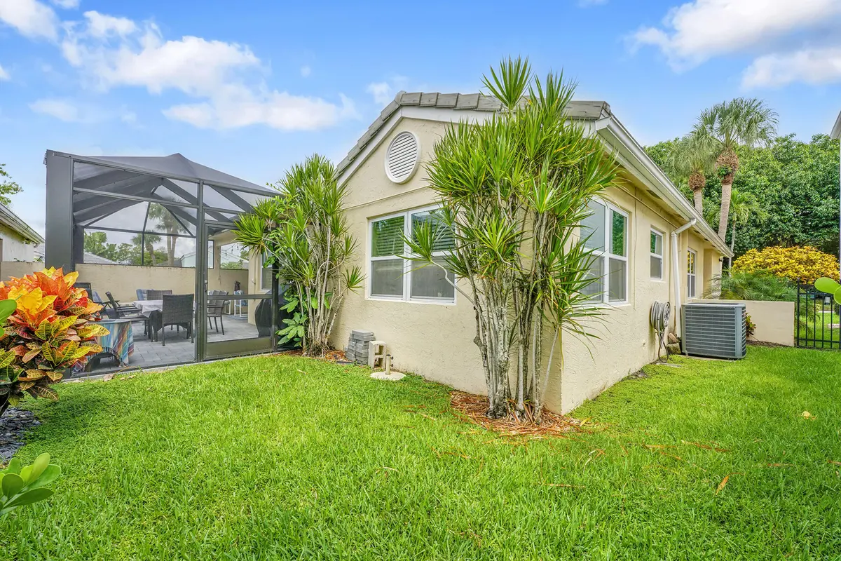 Backside of the home at 7917 Travlers Tree Drive, Boca Raton