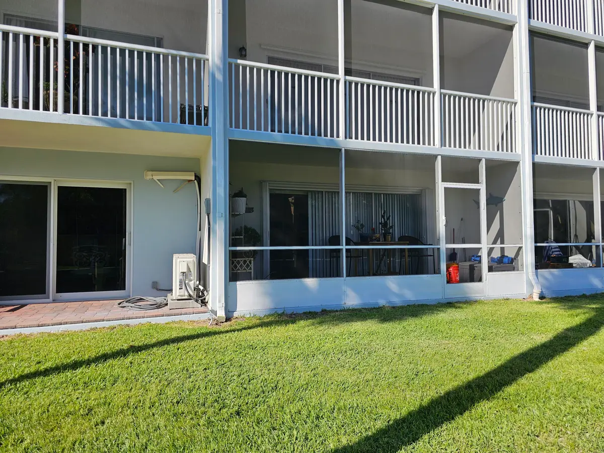 Back Exit at 120 Lehane Terrace 109, North Palm Beach