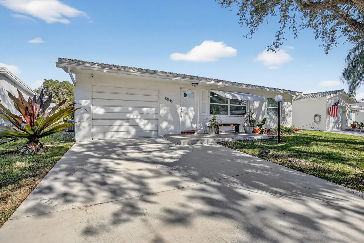 Brand new double car driveway at 8845 NW 14th Street, Plantation