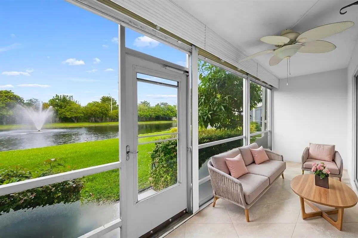 Patio at 2503 Antigua Terrace E1, Coconut Creek