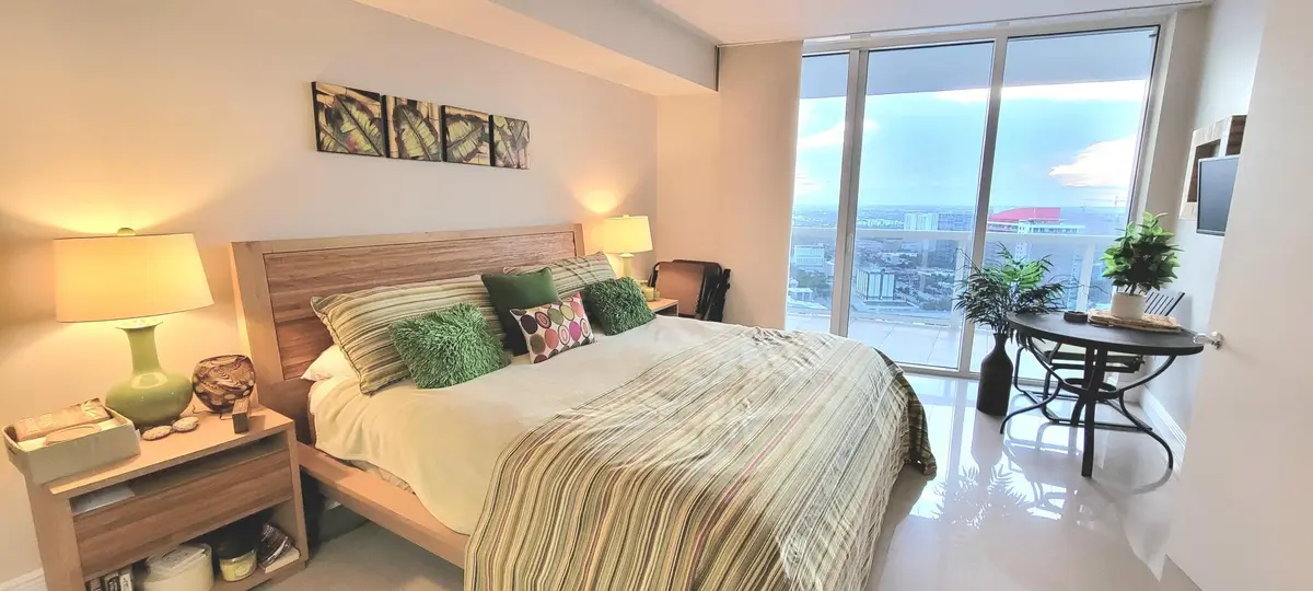 Master Bedroom at 1850 S Ocean Drive 3806, Hallandale Beach